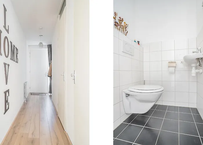 Apartment Modern Met Gratis Fietsen *